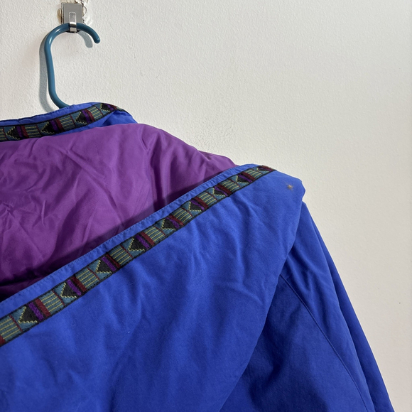 GUC WOMEN’S L.L. BEAN PUFFER SKI COAT SIZE XL BLUE KNEE LENGTH COAT - Picture 10 of 10